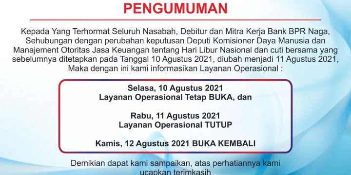 PENGUMUMAN