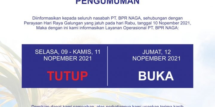 PENGUMUMAN